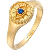 Elli Sormus 'Evil Eye' sininen / kulta