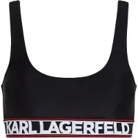 Karl Lagerfeld Bikinitoppi punainen / musta / valkoinen