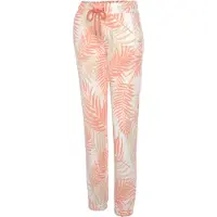 LASCANA Pyjamahousut beige / koralli / valkoinen