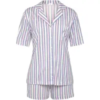 s.Oliver Pyjamashortsit sininen / vaaleanpunainen / offwhite