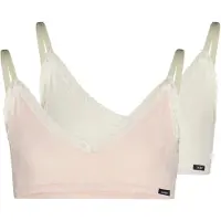 Skiny Rintaliivit pastellinpinkki / villanvalkoinen
