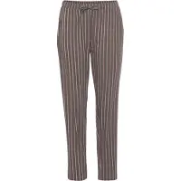 s.Oliver Pyjamahousut beige / ruskea / vaaleanpunainen