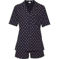 s.Oliver Pyjamashortsit marine / vaaleansininen / pastellinpinkki