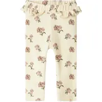 Lil´ Atelier Nbfgavo Efi Slim Legging Lil Noos - Cream - 80