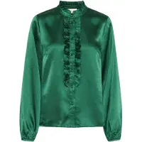 Cream Crloretti Frill Shirt - Green - 40