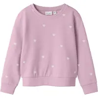 Name it Nmfvalba Ls Sweat Unb Noos - Pink - 98