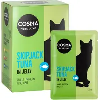 Cosma 24x100g boniitti (Skipjack Tuna) hyytelössä Original kissanruoka