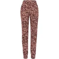 Vivance Pyjamahousut beige / oranssi / ruosteenpunainen / musta