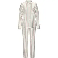 Vivance Pyjama sininen / vaaleanpunainen / valkoinen