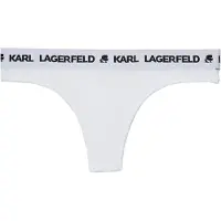 Karl Lagerfeld Stringit musta / valkoinen