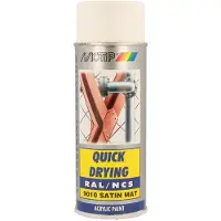Motip Spraymaali matta RAL 9010 puhtaanvalkoinen 400 ml