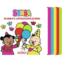 Studio 100 Bumba Cardboard Book with Steps - Bumba's Favorite Colors
