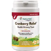 NaturVet 60kpl Cranberry Relief koiran täydennysravinto