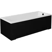 Besco Kylpyamme Modern koristelistoilla, 160x70 cm