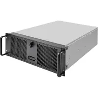 Silverstone RM400 -serverikotelo, 4U, musta/harmaa