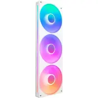 NZXT F360 RGB CORE -tuuletin, 3 * 120 mm, valkoinen