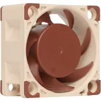 Noctua NF-A4x20 PWM, Tuuletin, 4 cm, 1200 RPM, 5000 RPM, 9,4 m³/h, Beige, Ruskea