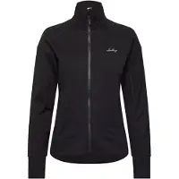Lundhags Ullto Merino Ws Full Zip, välikerros, naiset, musta