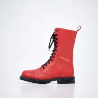 Samelin 516 High Aviator Boots - Punainen