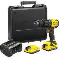 Stanley Iskupora / ruuvinväännin SFMCD715D2K-QW; 18 V; 2x2,0 Ah akku