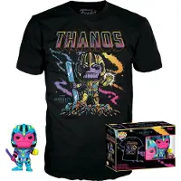 Funko POP! Ihme Thanos T-paita Ja Ikuisuussaagan Eksklusiivinen Figuuri