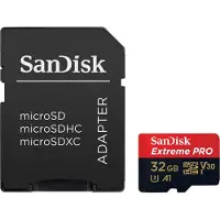 SanDisk Extreme Pro 32GB microSDHC UHS-I Memory Card