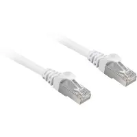 Sharkoon patch cable - 1 m - white
