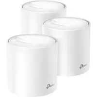 TP-LINK Deco X20 - Wi-Fi-järjestelmä (3 reititintä) - GigE - 802.11a/b/g/n/ac/ax - Verkkoreititin Wi-Fi 6