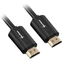 Sharkoon HDMI cable - HDMI 2m black (4044951018031)