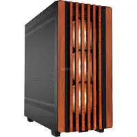 Sharkoon REBEL C70M RGB, Full Tower, PC, Musta, Puu, ATX, mikro ATX, Mini-ITX, Metalli, Sininen, Vihreä, Punainen (4044951040179)