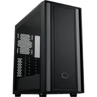 Cooler Master MasterBox 600 Lite - Keskitorni - laajennettu ATX - sivupaneeli ikkunalla (karkaistu lasi) - ei virtalähdettä (ATX) - musta - USB/ääni