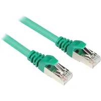 Sharkoon patch cable - 2 m - green - Vihreä - 2 meter