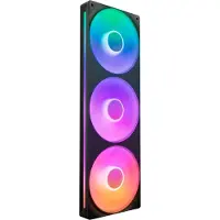 NZXT F360 RGB CORE Black UNIBODY, 360mm PWM-laitetuuletin, musta