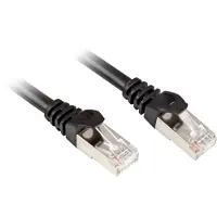 Sharkoon patch cable - 1.5 m - black