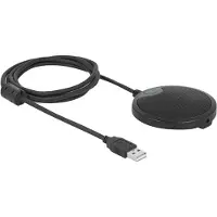 DeLOCK – USB Condenser Microphone Omnidirectional for Conferences (20672)