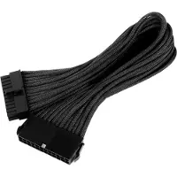 Silverstone Modauskaapeli, ATX 24-pin jatko, musta