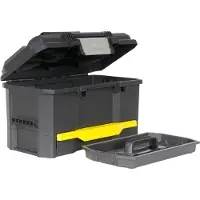 Stanley 1-70-316, Työkalulaatikko, Muovi, Musta, 14,4 L, 20 kg, 290 mm