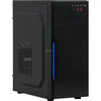 Inter-Tech B-42, Midi Tower, PC, Musta, ATX, mikro ATX, 15 cm, 35 cm (88881307)
