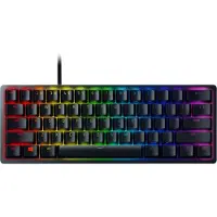 Razer Huntsman Mini, Mini, Langallinen, USB, Optinen näppäinkytkin, QWERTY, Valkoinen