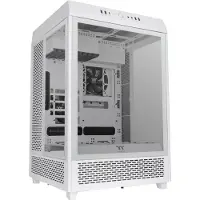 Thermaltake Tower 500 Snow -miditornikotelo ikkunalla, valkoinen