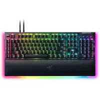 Razer BlackWidow V4 Pro, Langallinen, USB, Mekaaninen, QWERTY, RGB LED, Musta