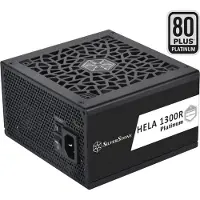 Silverstone 1300W HELA 1300R Platinum, ATX-virtalähde, PCIe 5.0, Cybenetics Platinum, musta