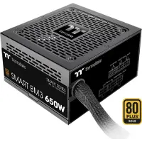 Thermaltake Smart BM3, 650 W, 100 - 240 V, 50/60 Hz, 15 A, Aktiivinen, 110 W (PS-SPD-0650MNFABE-3)