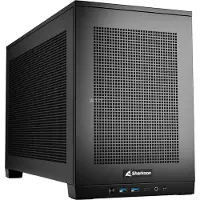 Sharkoon REBEL C20 RGB ITX, PC, Musta, Mini-ITX, Metalli, Pelaaminen, 17,5 cm (4044951040520)