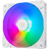Silverstone Shark Force 140 ARGB, 140mm PWM-laitetuuletin, valkoinen/läpikuultava
