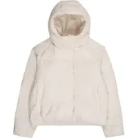 The North Face G North Down Hooded Jacket - White - 123-134