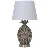 Home4You Pöytävalaisin ANANAS H45cm, ruskea