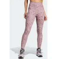 Adidas Terrex Multi Allover Print Leggings - Pink - 32