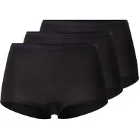 Lindex 3-Pack Boxer Briefs With High Waist - Black - S