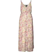 Vero Moda naisten mekko 10289487*01, valkoinen/pinkki, L